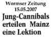 Wormser Zeitung 15.05.2007